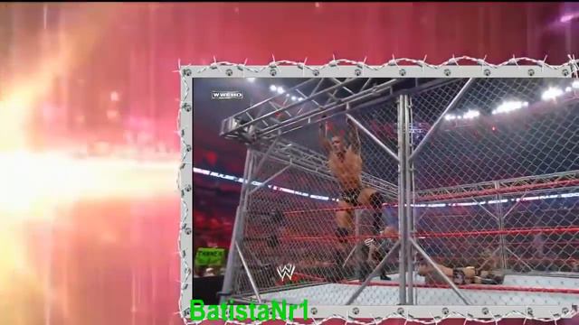 Batista vs Randy Orton Steel Cage Match WWE Elimination Chamber 2017 смотреть онлайн