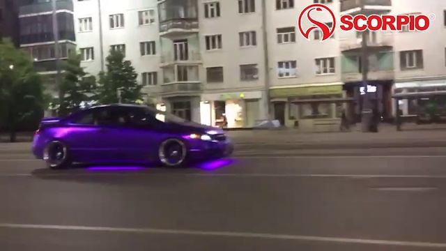 ВИНИЛ МАТОВЫЙ ХРОМ ГЛЯНЕЦ МЕТАЛЛИК ФИОЛЕТОВЫЙ SCORPIO смотреть онлайн