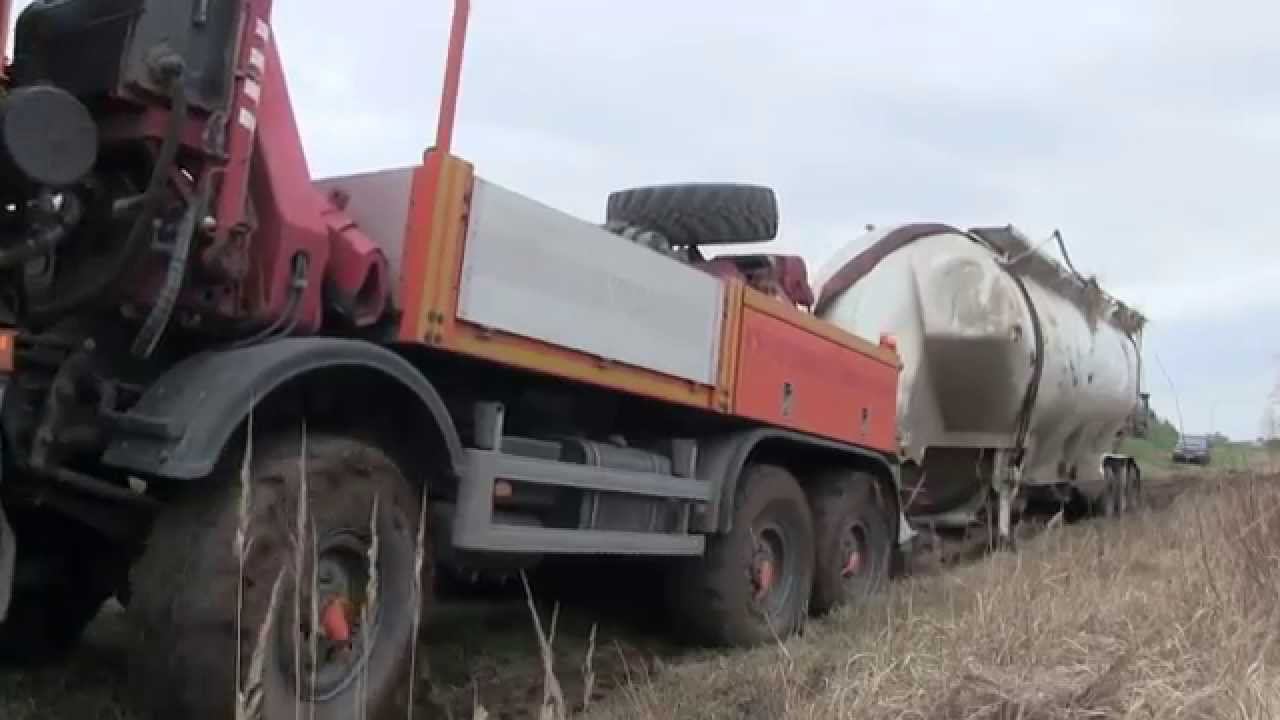 Грузовой эвакуатор, Эвакуация из кювета, Постановка на колеса смотреть онлайн