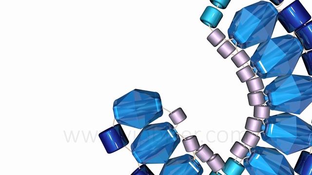 Beaded Pendant Wave. 3D Beading Tutorial смотреть онлайн