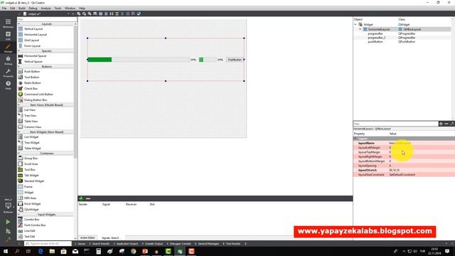 Qt dersleri #3 - Qt Designer Kullanımı - Dinamik Arayüz Oluşturma смотреть онлайн