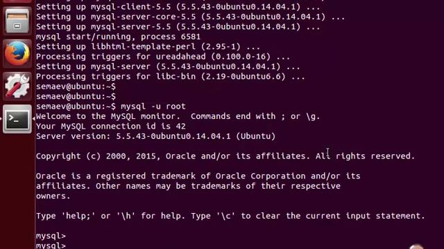 LPIC 105.3 часть первая: Создание БД MySQL смотреть онлайн