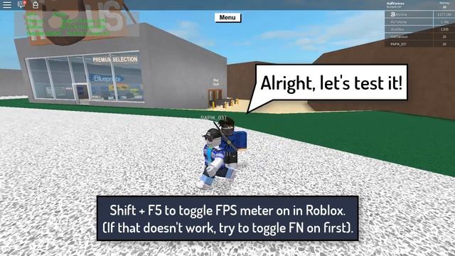 How to REMOVE the 60 FPS CAP [Easy] ! Roblox Tutorial смотреть онлайн