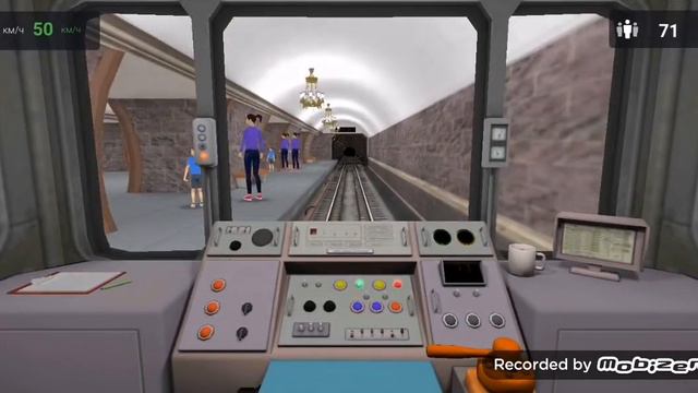 Копим на синий 81.717.1 в игре Симулятор метро Москвы смотреть онлайн