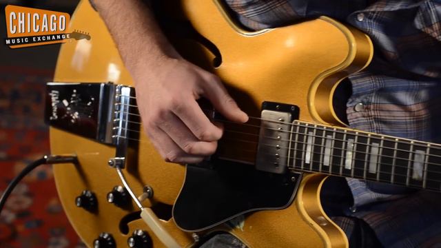 1968 Gibson ES-355 Custom Gold Sparkle | CME Gear Demo | Joel Bauman смотреть онлайн