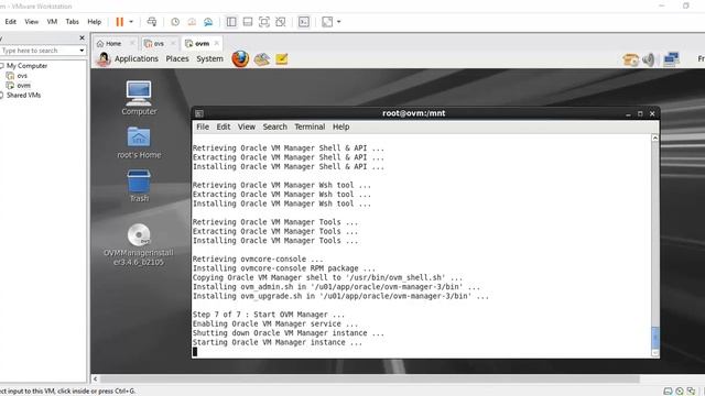 Install Oracle VM Manager смотреть онлайн
