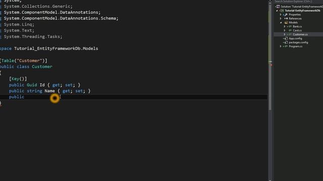 C# Tutorial - Entity Framework Code First part 1 смотреть онлайн