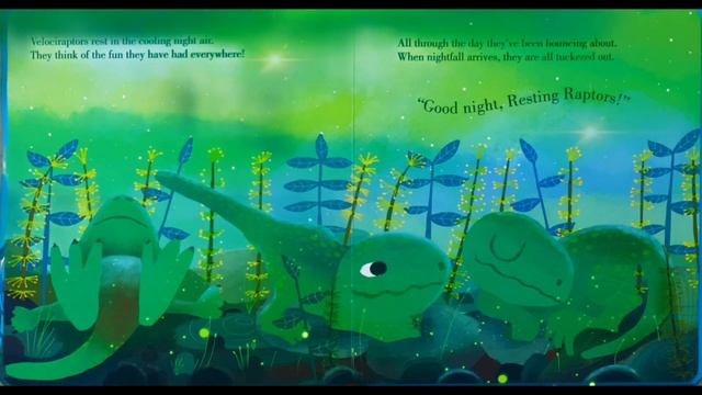BOOK NOOK: "NIGHT NIGHT DINO-SNORES”, animated soothing relaxing bedtime dinosaur story for kids смотреть онлайн
