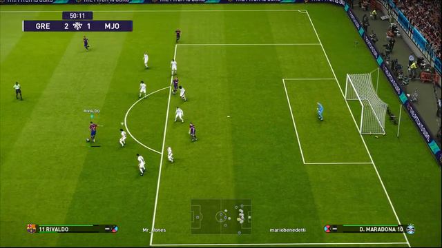 Рубка с бразильцем в PES League Online match eFootball PES 2021 Gameplay video смотреть онлайн