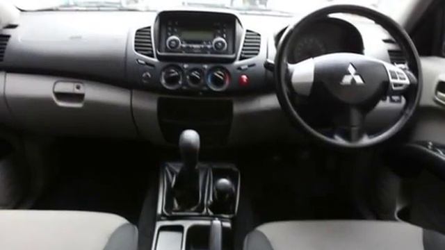 2011 Mitsubishi Triton MN MY11 GL-R Double Cab Black 5 Speed Manual Dual Cab Utility смотреть онлайн
