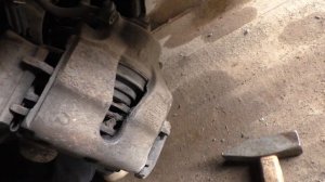 опель астра G, замена передних тормозных дисков и колодок, серия 22