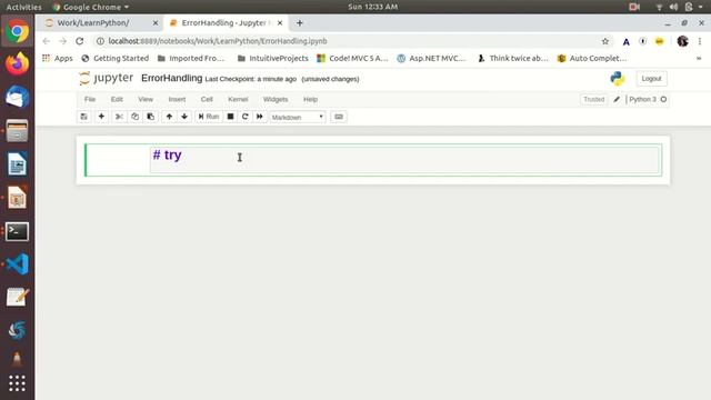 Python - Error and Exception Handling смотреть онлайн