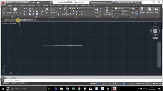 AutoCAD 2018 - 17. Divide Command смотреть онлайн
