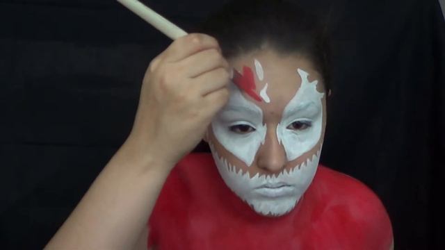 Amazing Spiderman: Carnage Makeup and Body Paint Tutorial (NoBlandMakeup) смотреть онлайн