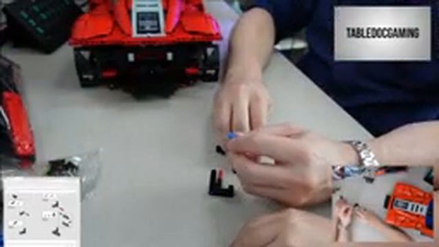 The DAD-SON Lego Party--Lego Ferrari Daytona SP3 Part 7.