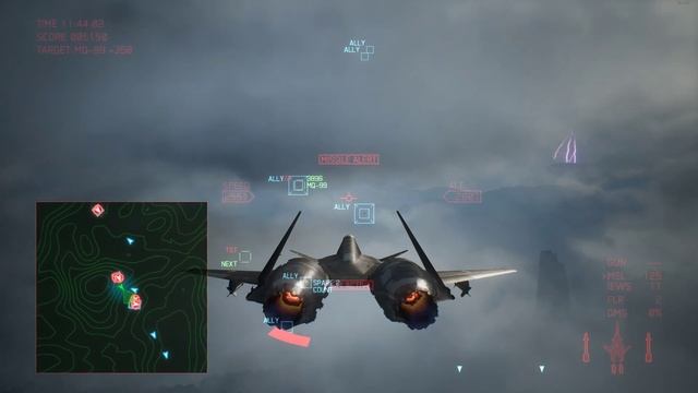 ACE COMBAT 7 - Skies Unknown Playing with the ADFX-01 Morgan смотреть онлайн