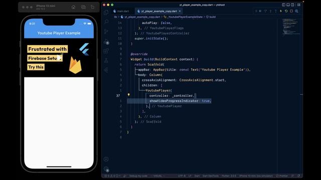 How to add YouTube Video Player in Flutter | Flutter Tutorial смотреть онлайн