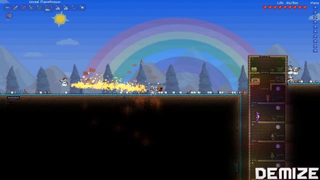 How to Summon the Frost Legion (Snow Globe) Terraria 1.1.1 Holiday Update [demize] смотреть онлайн