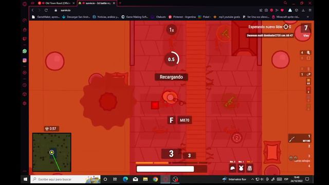 jugando surviv.iO battle royale 2D parte 2 en vivo смотреть онлайн