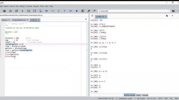 Spyder and Importing NumPy in Python |Lecture 2