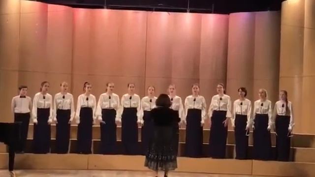 "Глория" Рождественская песня. Вокально-хоровой ансамбль "Звонкие голоса" школа №2127, г. Москва смотреть онлайн