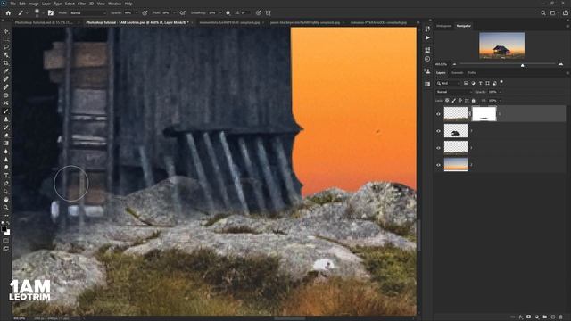 Photoshop Tutorial - Sunset Moment смотреть онлайн