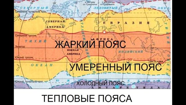 § 12 Температура воздуха на разных широтах смотреть онлайн