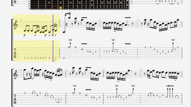 Clapton, Eric Lay down Sally GUITAR 1 TAB смотреть онлайн
