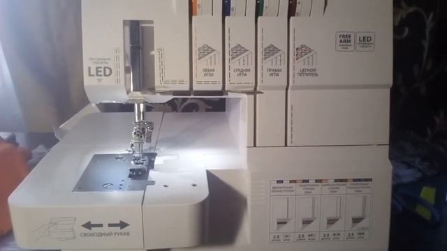 Распошивальная машина Merrylock 095 реальный отзыв смотреть онлайн