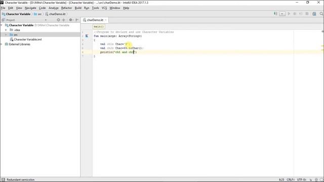 #11 Kotlin Tutorial | Character Variable Program смотреть онлайн