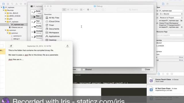 Argument passing in Xcode смотреть онлайн