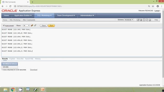 Oracle Tutorial - Numerical Function ROUND смотреть онлайн