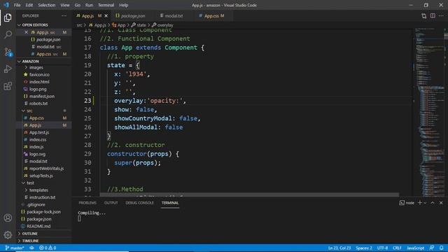 Amazon Ecommerce Development #23 - Prime Button Hover Animation Done смотреть онлайн