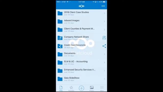 Nextcloud Mobile App смотреть онлайн