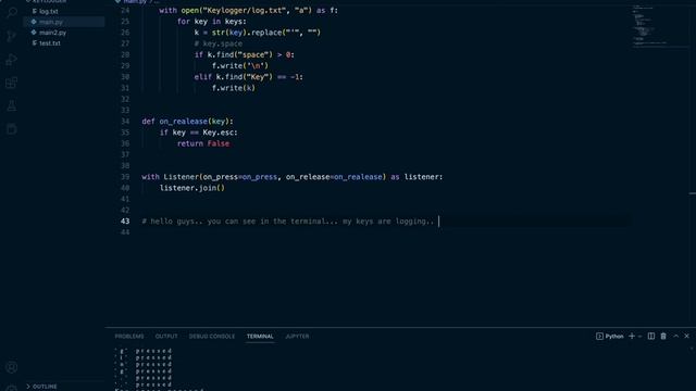Python Programming tutorial | Key-logging | pynput Library | New 2022 смотреть онлайн