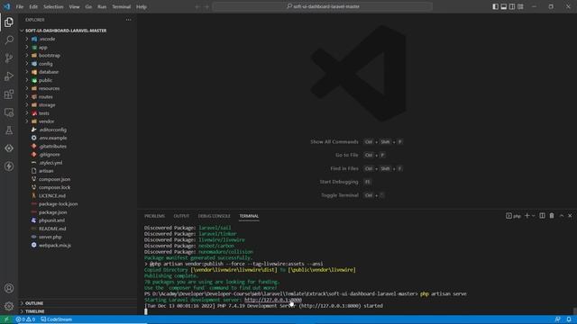 Laravel Server error 500| Laravel 9 смотреть онлайн