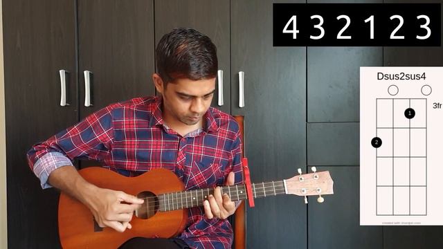 KAHANI SUNO 2.0 | KAIFI KHALIL | BARITONE UKULELE TUTORIAL смотреть онлайн