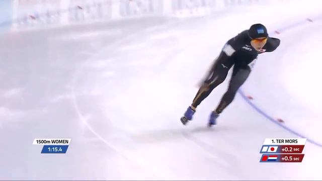 Miho Takagi 1500m - 1:54.68. WC1 Heerenveen 2017/2018 смотреть онлайн