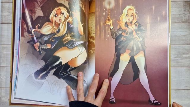 ?Art By Pedro Perez Pin Up Girls? Book Preview Ominiky Ediciones / Cartoon Pin Up Women