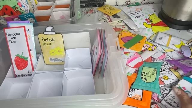 Перебираем бумажную косметику,обзор косметики? смотреть онлайн