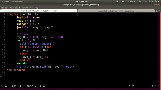 Coin Toss Using Monte Carlo Simulation : Theory,Code Described,Plots Using Gnuplot смотреть онлайн