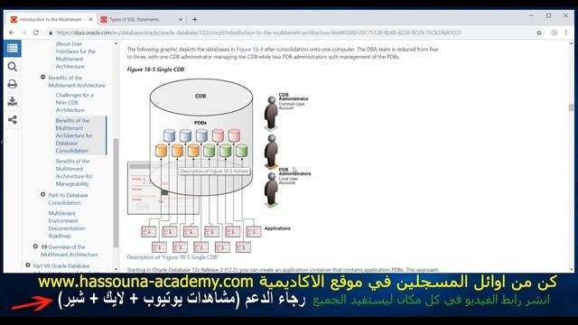 #25 Start with Oracle Architecture DDL DML TC البداية مع اوراكل смотреть онлайн