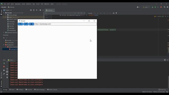 СОЗДАТЬ БРАУЗЕР НА PYTHON ЗА 5 МИНУТ ПРИ ПОМОЩИ TKINTER смотреть онлайн