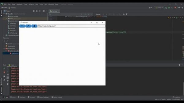 СОЗДАТЬ БРАУЗЕР НА PYTHON ЗА 5 МИНУТ ПРИ ПОМОЩИ TKINTER