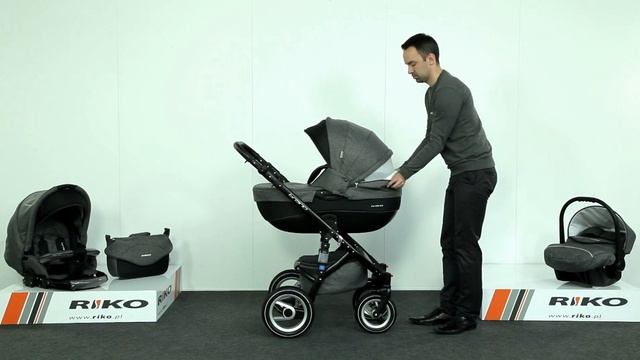 3-in-1 Kombikinderwagen im Test: Vorführtest des Riko BRANO Kinderwagen von LCPKids смотреть онлайн