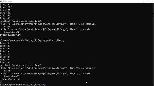 Реализуем игру "Жизнь" на Python - расчет следующего поколения смотреть онлайн