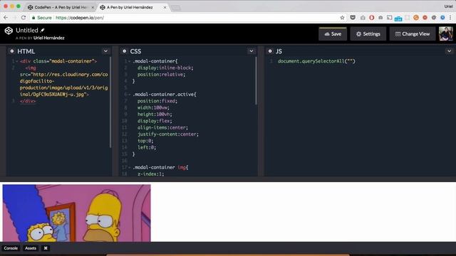 Imágenes modales con CSS y JavaScript - Bytes смотреть онлайн