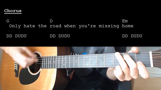 Passenger - Let Her Go EASY Guitar Tutorial With Chords / Lyrics смотреть онлайн