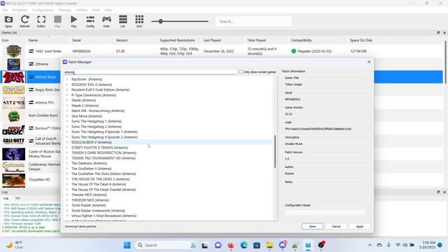 RPCS3, 114 Games Artemis Cheats Patches (And Counting ) Please read Description смотреть онлайн
