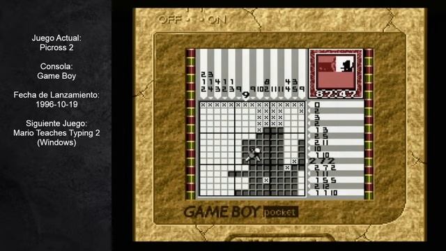 [#222-13] Picross 2 (Game Boy) смотреть онлайн